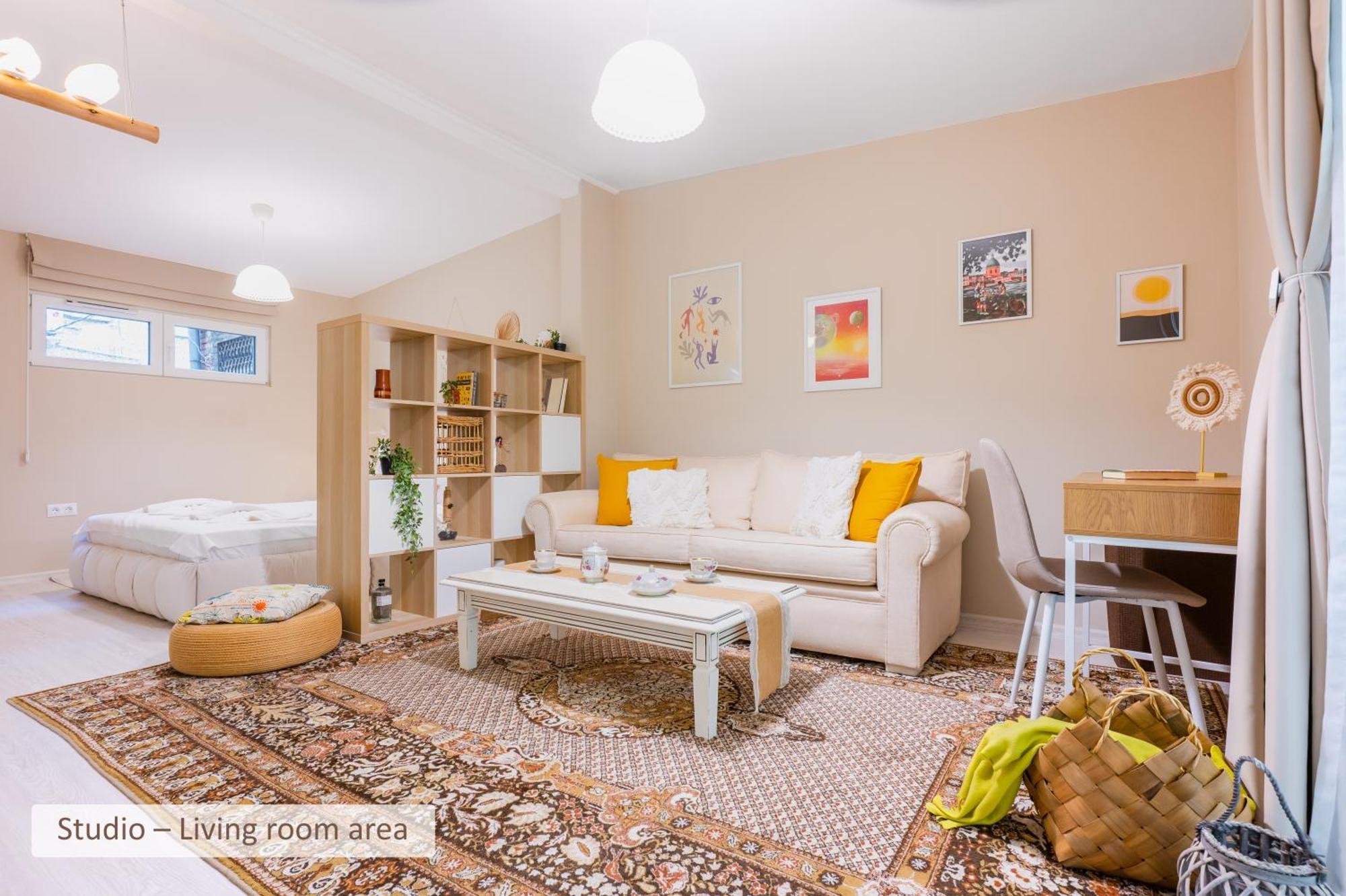 Super Central Stylish Suite & Studio With Shared Terrace By Flat Mаnager София Екстериор снимка